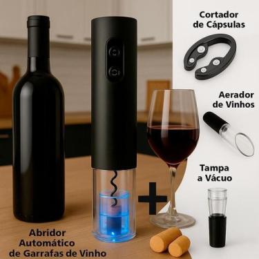 Imagem de Abridor De Vinho Automático Fácil De Usar No Dia A Dia - Relet