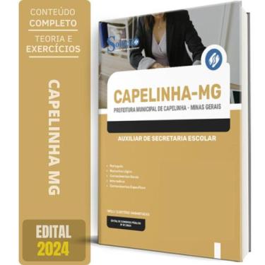 Imagem de Apostila Prefeitura Capelinha Mg 2024 Auxiliar Secretaria - Editora So