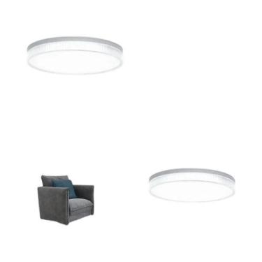 Imagem de Lâmpada De Teto LED Ultrafina Iluminação Interna Natural Quadrada Redo