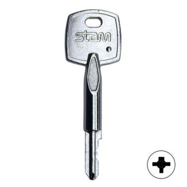 Imagem de Chave Tetra Stam Original Fechadura Segurança (Fina) - Marca