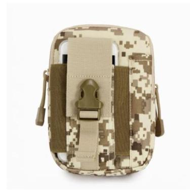 Imagem de Bolsa de Cintura Masculina, Marrom militar claro