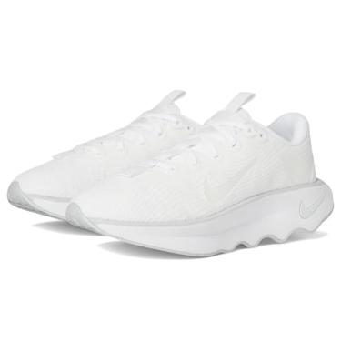Imagem de Nike Motiva Tênis feminino, Branco/Branco/Branco Summit/Platina pura, 41