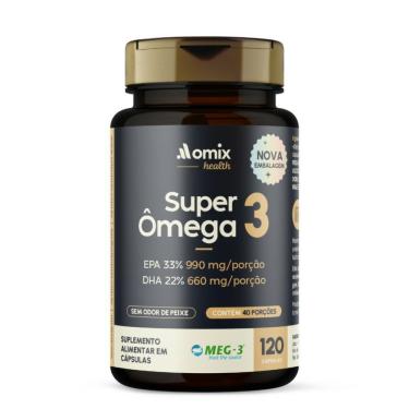 Imagem de Suplemento Alimentar Omix Health Super Ômega 3 120 Cápsulas