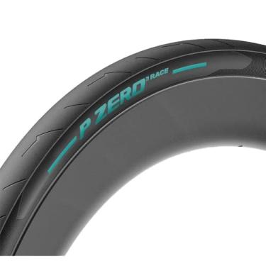 Imagem de Pirelli Pneu de bicicleta P Zero Race Performance – Edição colorida, clincher tipo tubo de estrada/corrida, leve, versátil e proteção de perfuração superior, (1) pneu, etiqueta turquesa 700 x 28