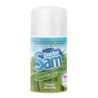 Imagem de Refil Odorizador De Ambientes Capim e Limão - 260ml/175g - DOCTOR SAM