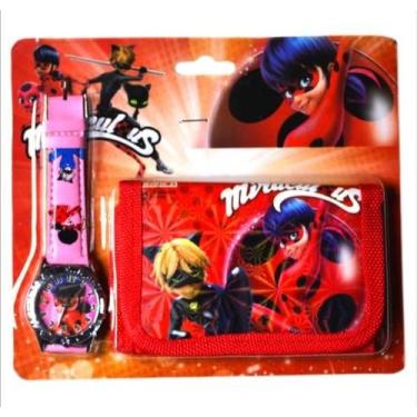 Imagem de Brinquedo Kit Carteira e Relogio Personagem Miraculous - Soberana Brin