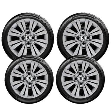 Imagem de Jogo Calota Aro 15 Peugeot 206 207 Todos Anos 246