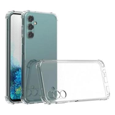 Imagem de Capinha Silicone Antichoque Transparente Compatível com Samsung A14 - 