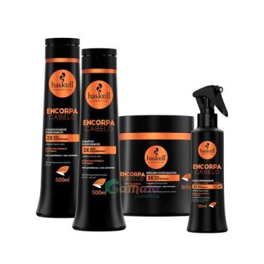 Imagem de Kit Haskell Encorpa Para cabelos finos e ralos 500ml