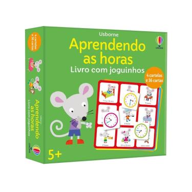 Imagem de Jogo da Memória e Bingo: Aprendendo as Horas | Editora Usborne