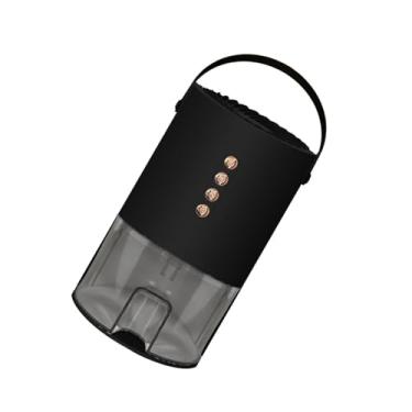 Imagem de KiBcsLic Desumidificador para casa, pequeno, desumidificador com luz, sem ruído, portátil, elétrico, tanque de água de 1,3 L para porão, garagem, trailer, casa, Preto