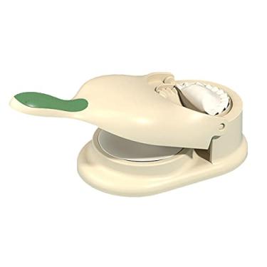 Imagem de Máquina de fazer bolinhos 2 em 1, molde de prensagem de massa para pastelaria, prensa de massa manual, para empanada, ravioli, pierogi, adesivos de panela de torta de mão, hambúrgueres de carne