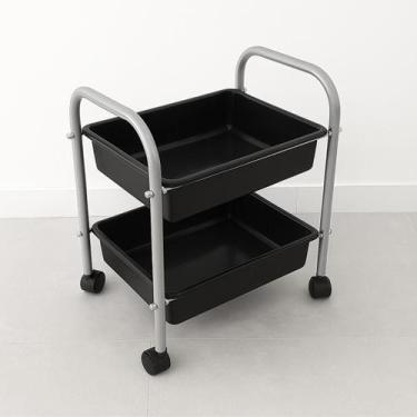 Imagem de Carrinho Porta Esmalte, Auxiliar Salão Beleza Manicure Pedicure Estéti