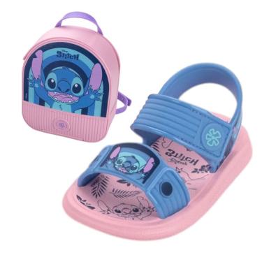 Imagem de Sandalia Infantil Menino Conforto Disney Stitch