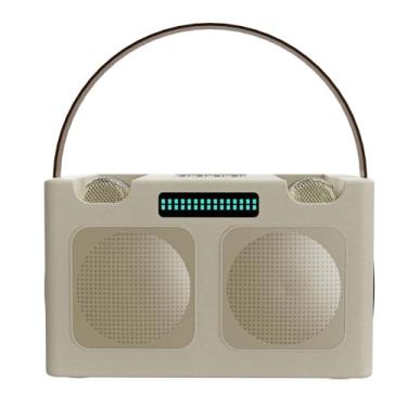 Imagem de Essencial para festas portáteis - Caixa de som de karaokê com show de luzes LED que combinam com a batida, qualidade de som de estúdio, 4 horas de reprodução e alça para transporte - Eleve a clar