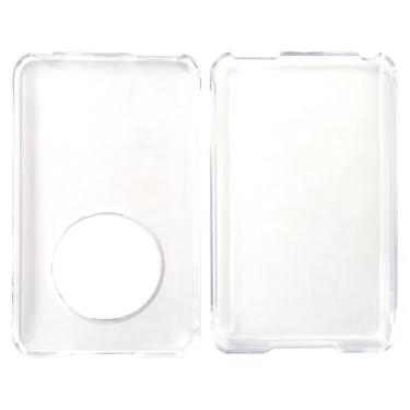 Imagem de GRABOTE Capa protetora de cristal transparente transparente atualizada para iPod Classic 80GB 120GB 160GB