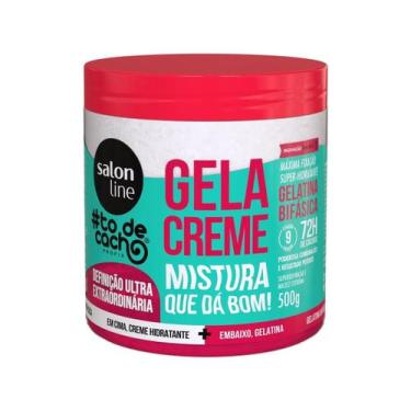 Imagem de Gelatina e Creme definicao ultra todecachos 500G Salon Line