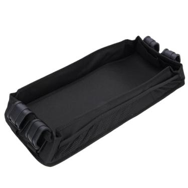 Imagem de ZJchao Bandeja de Carrinho de bebê Oxford Plot Cup Holder Storage Portátil para Pequenos Lanches de Brinquedos para Jantar