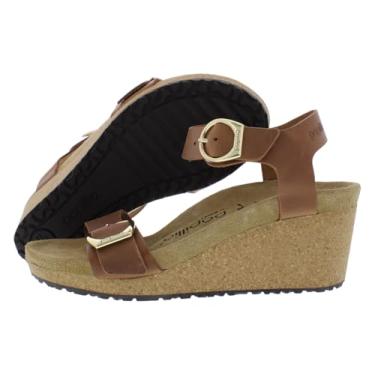 Imagem de Birkenstock Soley by Papillio Cognac Leather EU 37 (EUA Women's 6-6.5) estreito