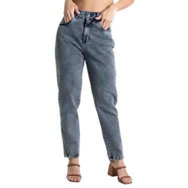 Imagem de Calça Jeans Sawary Mom - 280593 Azul, Azul, 42