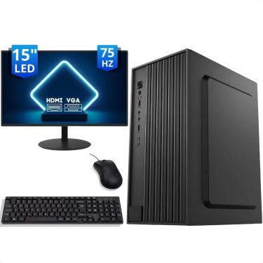 Imagem de Computador Completo Intel I5 16gb Ssd 480gb Com Wifi Monitor - Desktop 04 - Integrada