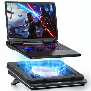 Imagem de Almofada de resfriamento para laptop IETS GT600 com ventilador turbo g