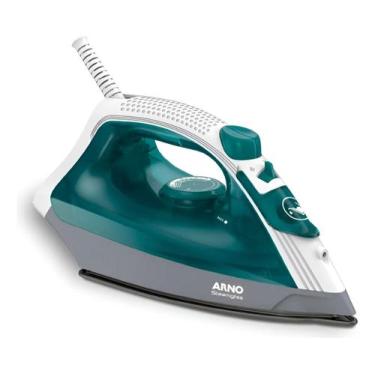 Imagem de Ferro A Vapor Elétrico Arno Steamgliss Fsgp Cor Branco/verde