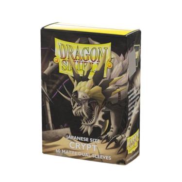Imagem de Arcane Tinmen Dragon Shield Sleeves– Matte Japanese: Dual Crypt 60CT- Card Sleeves are Smooth & Tough - Compatible with Yugioh & Cardfight Vanguard (AT-15152)