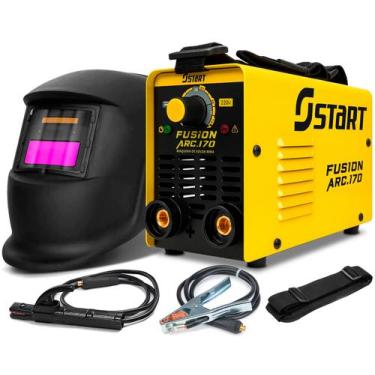 Imagem de Máquina De Solda Inversora Eletrodo 3.25 Bivolt 110v/220v Com Máscara 