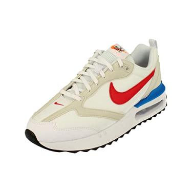 Imagem de Nike Tênis masculino Air Max Dawn Branco/Royal/Preto (DJ3624 100), Foto branca, vermelha, azul e preto, 100, 7