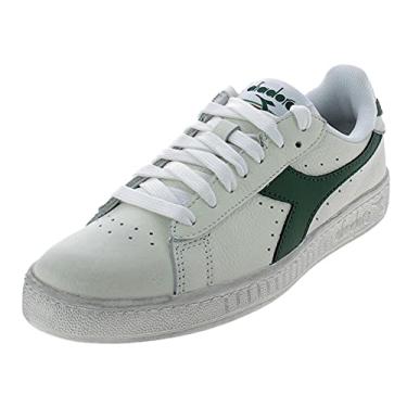 Imagem de Diadora Calçados Masculinos de Baixa Ginástica, C1161 Folhagem branca, 5.5 Narrow Women/5.5 Narrow Men