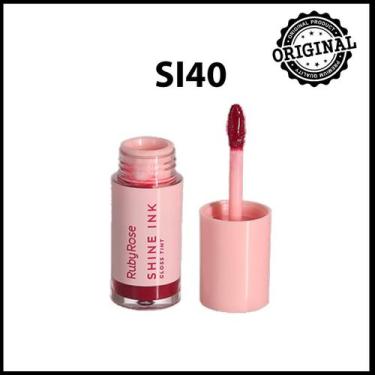 Imagem de Gloss Tint Ruby Rose Shine INK Linha Rosa HBL6600, SI40