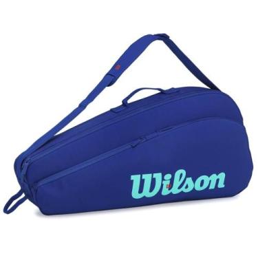 Imagem de Raqueteira Wilson Ultra V5 Tour 3Pk Azul