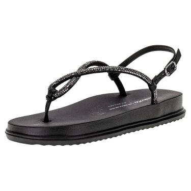 Imagem de Sandália Feminina Casual Brilho Flatform Moderna Dakota