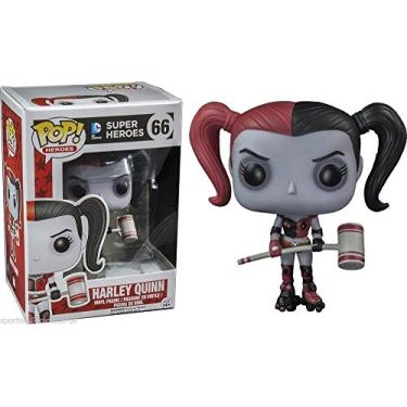 Imagem de FunKo - Figurine DC Comics - Harley Quinn Roller Derby Exclu Pop 10 cm - 0849803052607