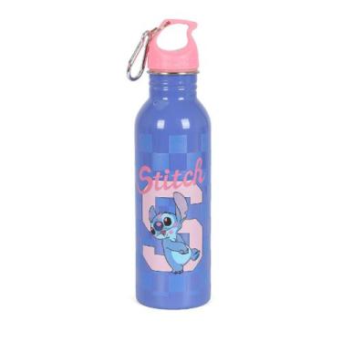 Imagem de Garrafa Infantil Aço Inox Tampa De Rosca Com Chaveiro 750 ml - Luxcel