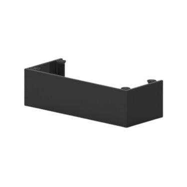 Imagem de Kit Rodapé Para Paneleiro 62cm Veneza Com Pés Multimóveis Mp3747 Preto