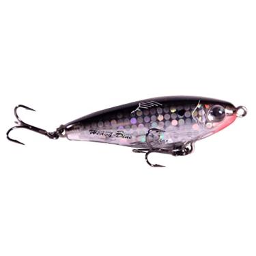 Imagem de Mirrolure C18MR-BKSSD Heavy Dine Sinking Twitchbait Black Bk/Cl/Slvr Spkle 6,5 cm 7/16 g