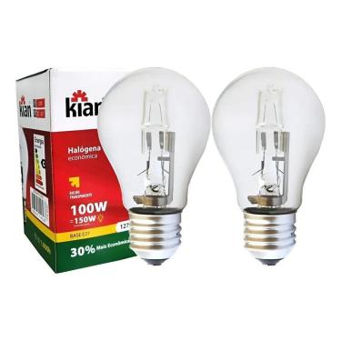 Imagem de 2X Kit 2 Lâmpadas Churrasqueira 150W Halógena 110/220V Forte