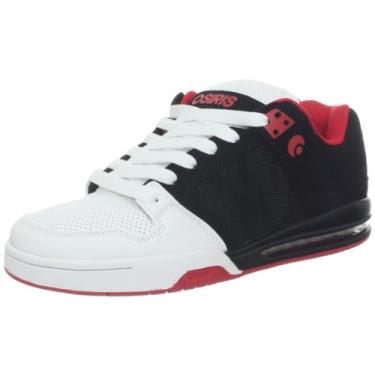 Imagem de Osiris Tênis de skate masculino Pixel, Preto/vermelho/branco., 6.5