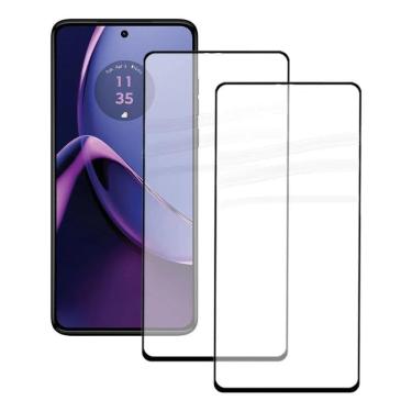 Imagem de 2 Película De Vidro 3D Anti Impacto Compatível Moto G84 5G