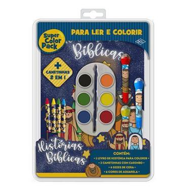 Imagem de Livro - Super Color Pack - Histórias Bíblicas