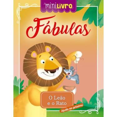 Imagem de Livro - Fábulas - O leão e o rato