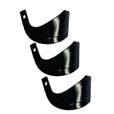 Imagem de 3x Lâmina Esquerda Motocultivador Buffalo Bfg920 2935, Lamina Esquerda