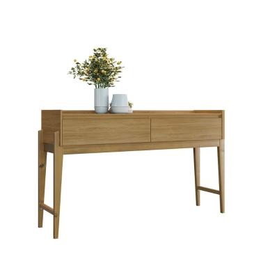 Imagem de Aparador Buffet Rennes Com 2 Gavetas E Pés De Madeira Maciça Hanover