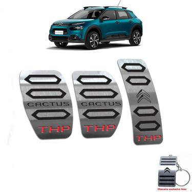 Imagem de Pedaleira Manual Citroen C4 Cactus Thp Aço Inox Preto
