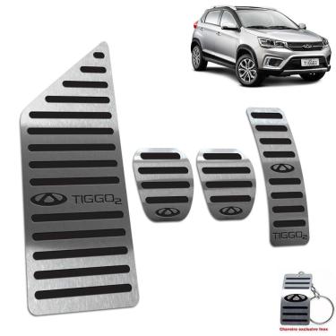 Imagem de Descanso De Pé Pedaleira Manual Tiggo 2 2019 2020 Preto