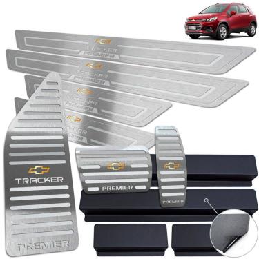 Imagem de Descanso De Pé Soleira Pedaleira Prata Tracker Premier