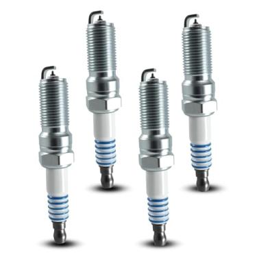 Imagem de Velas de ignição irídio adequadas para Ford C-MAX Fusion Escape Mazda Replace SP530X SP-530 AYFS32YR, 4 peças