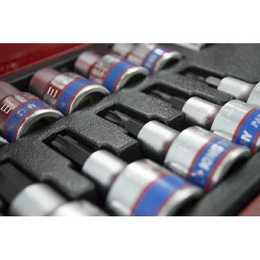 Imagem de Jogo Soquetes Tork Encaixe 3/8 E 1/2 20 Pç 7120Pr King Tony